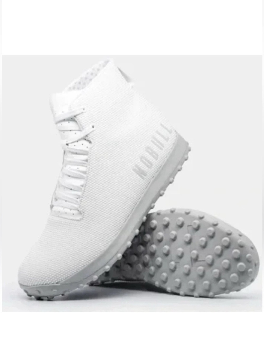 NoBull High-Top White Trainer Men's 12.5 Women’s 14 New